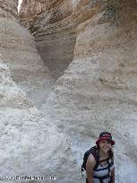 Michal down the crevice, Israel